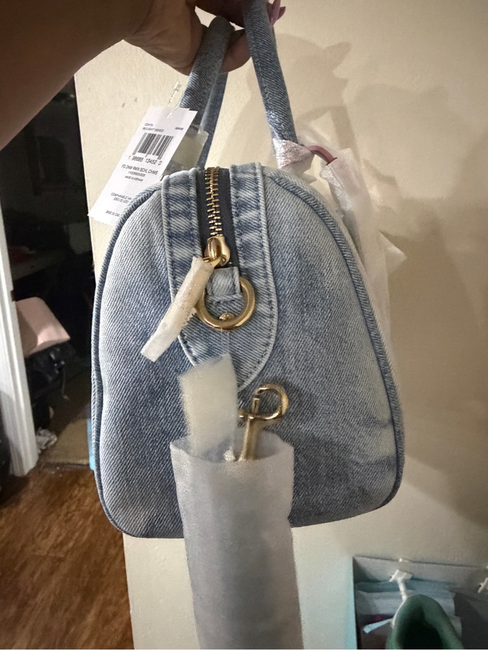 Coach Medium Loved Denim Rowan - Picture 2 of 4